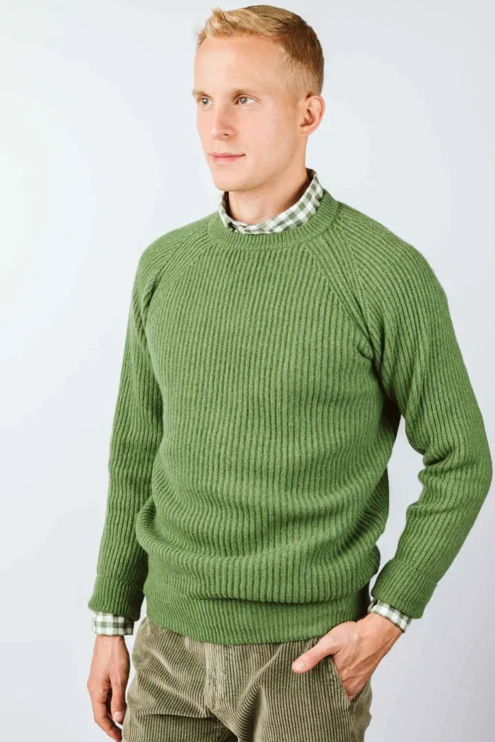 MAGLIONE "JACKY" COSTA INGLESE ECO CASHMERE