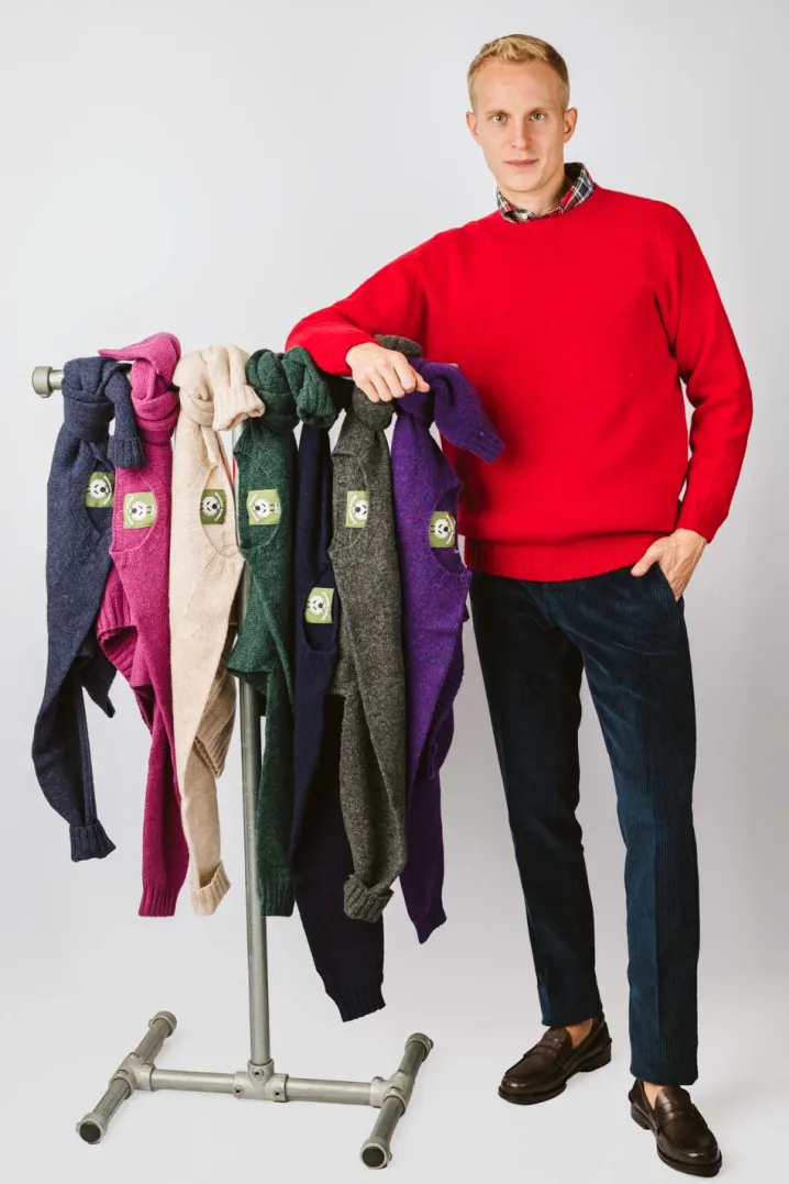MAGLIONE SHAGGY SHEEP SHETLAND