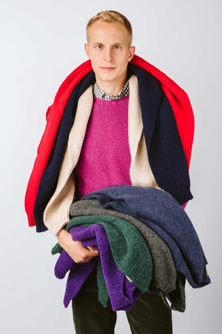 MAGLIONE SHAGGY SHEEP SHETLAND