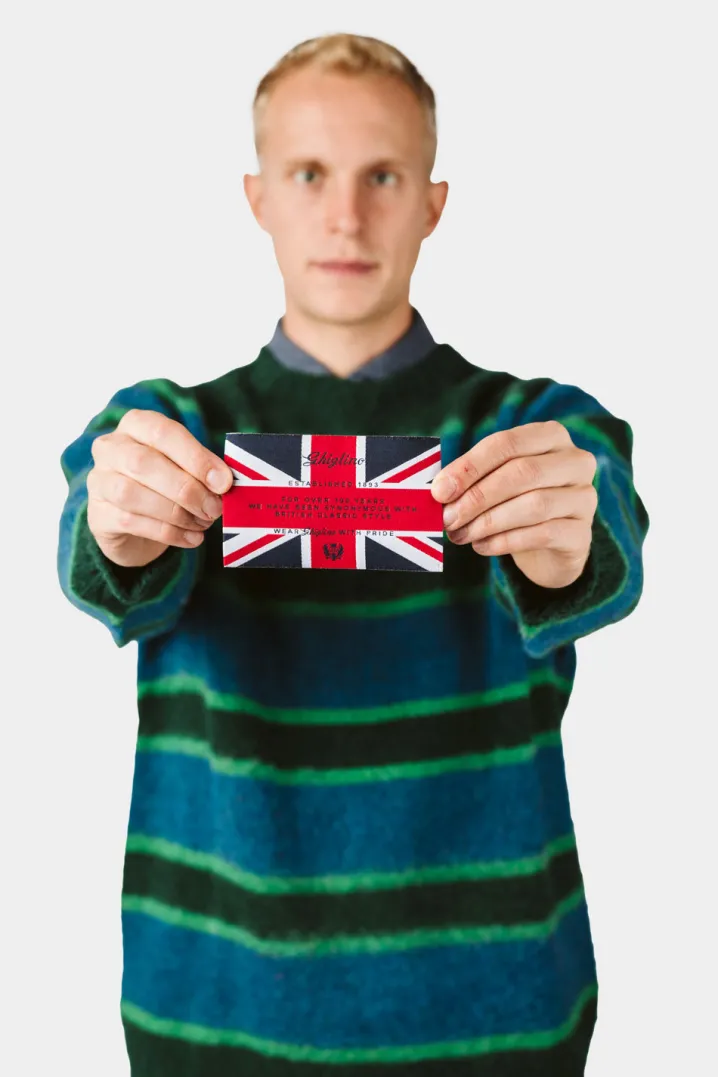 MAGLIONE SHETLAND REGIMENTAL