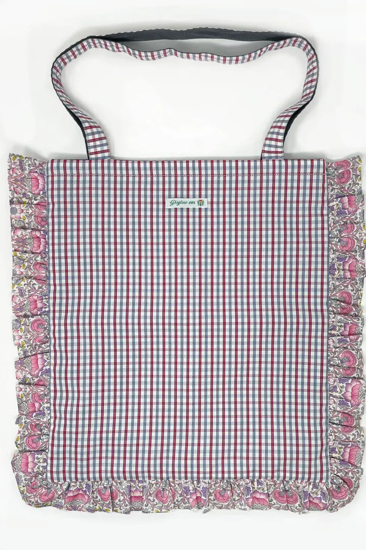 MILLY BAG LIBERTY AND TARTAN FABRIC