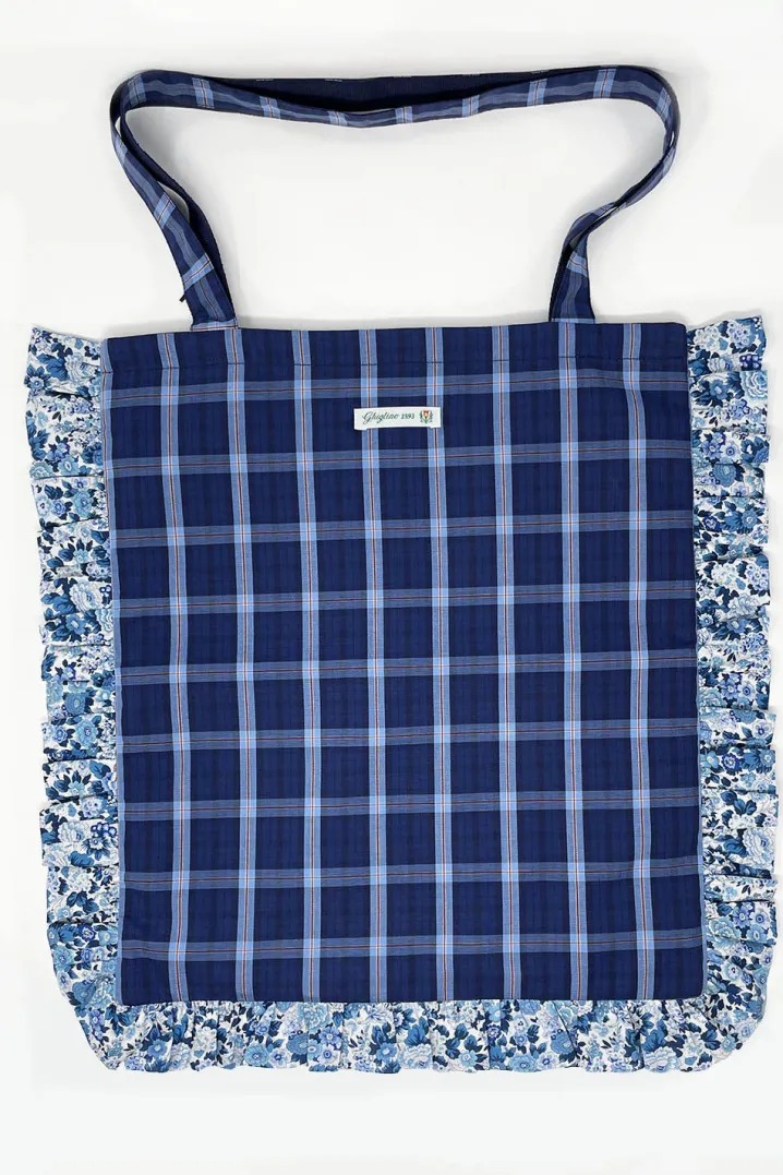 MILLY BAG LIBERTY AND TARTAN FABRIC