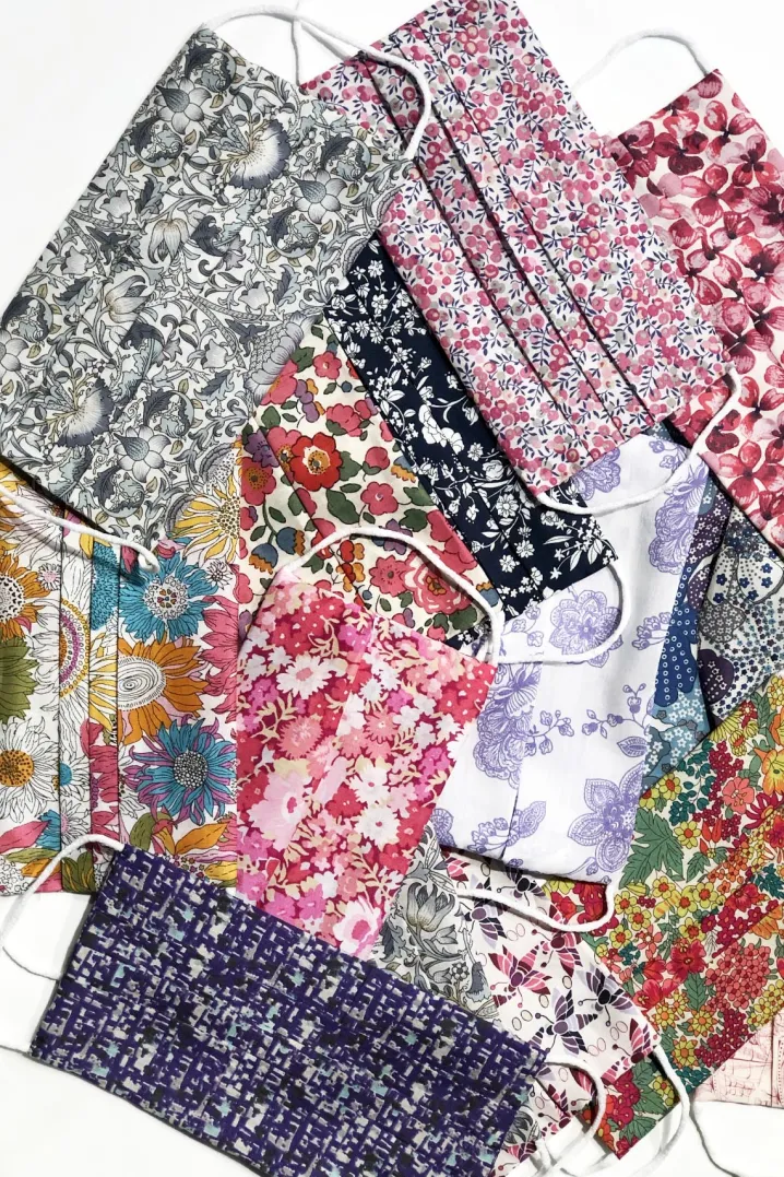 PACK 3 COVER PER MASCHERINA LIBERTY FABRIC