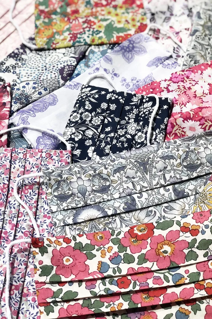 PACK 3 COVER PER MASCHERINA LIBERTY FABRIC