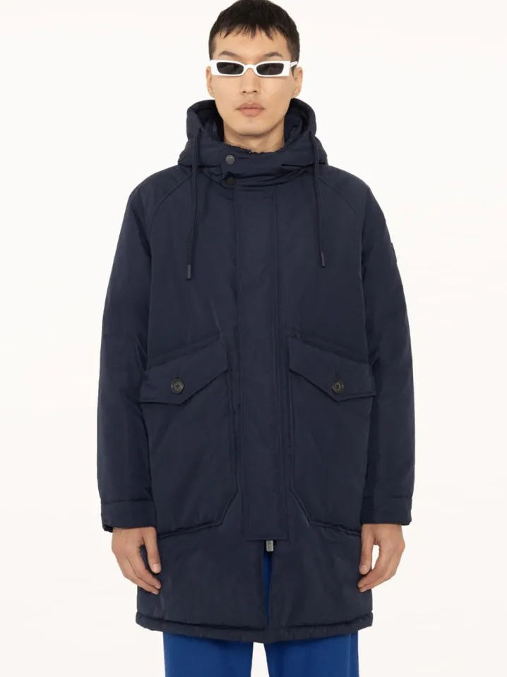 PARKA IMBOTTITURA ECOLOGICA BLU OOFWEAR
