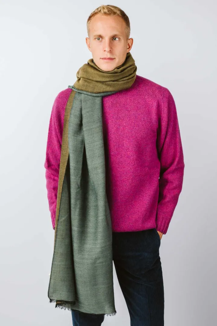 PASHMINA "BIMALA" DOUBLE FACE