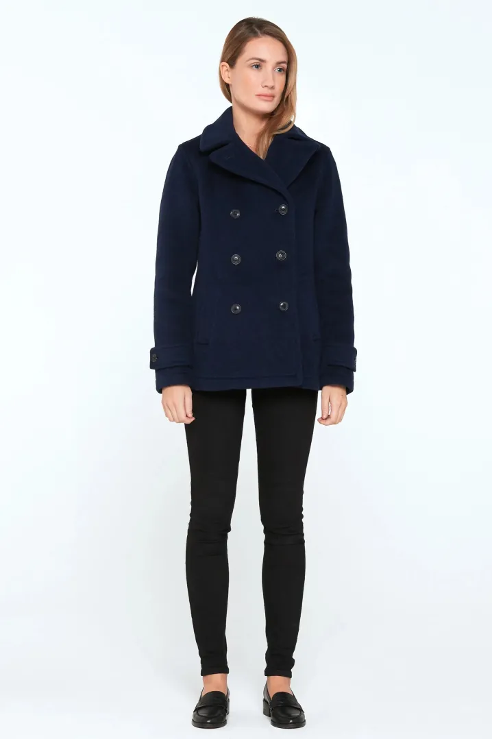 PEACOAT BRETONE BLU NAVY LONDON TRADITION