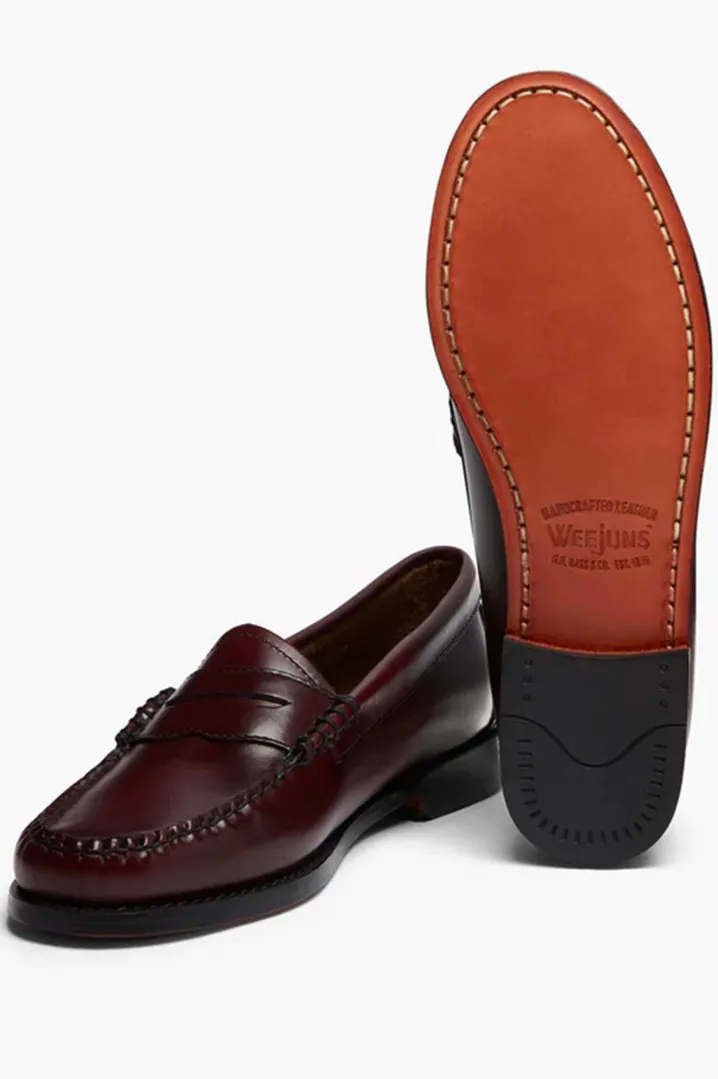 PENNY LOAFERS BORDEAUX G.H.BASS WEEJUNS.