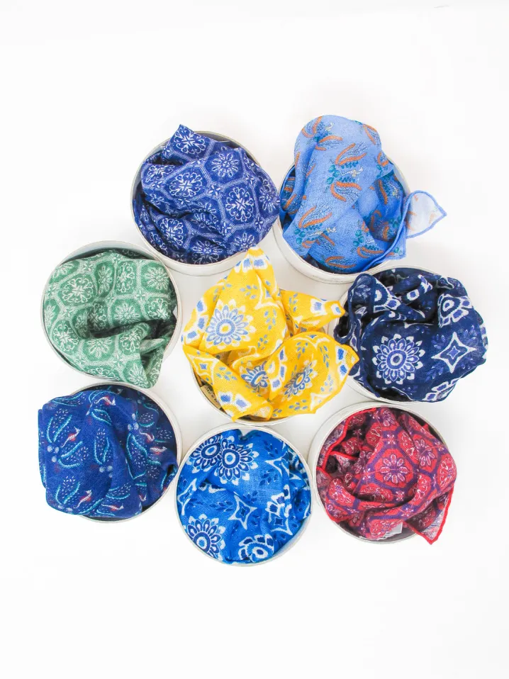 POCHETTE PURO LINO CALABRESE NAPOLI