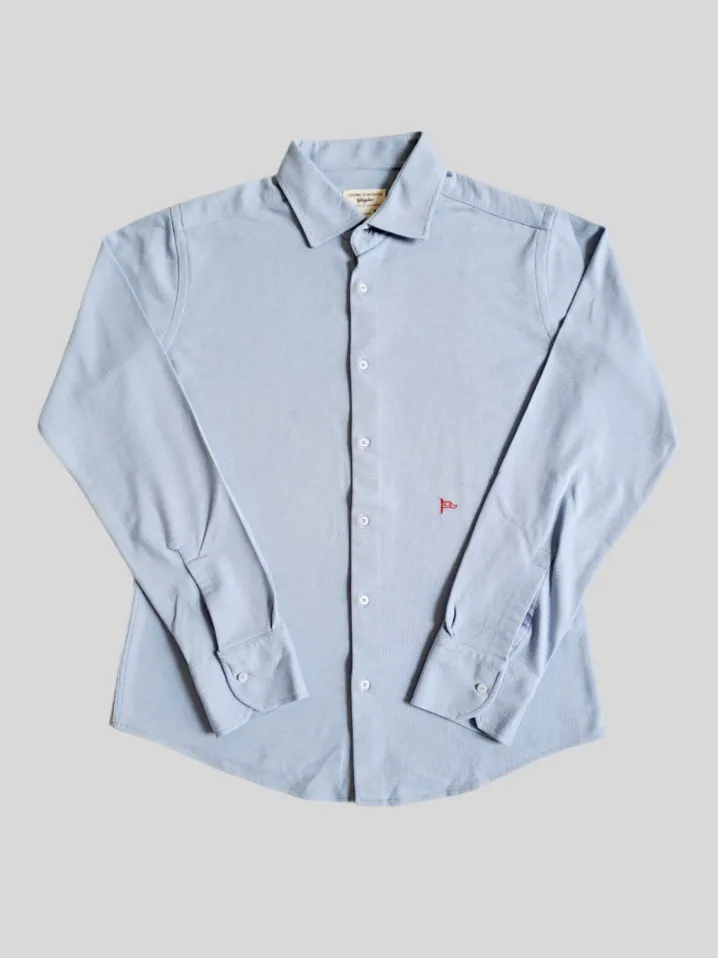 POLO CAMICIA CON RICAMI GHIGLINO