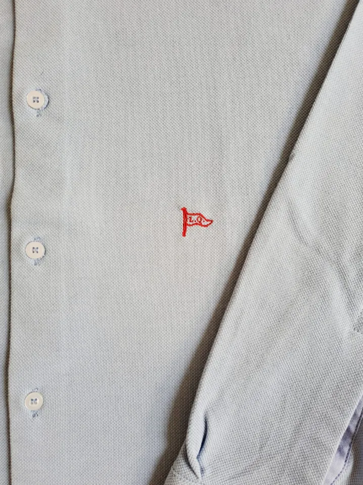 POLO CAMICIA CON RICAMI GHIGLINO