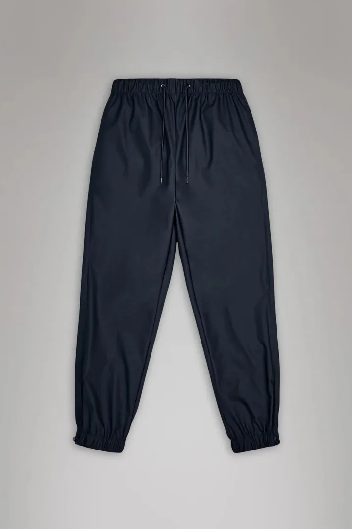 RAINS RAIN PANTS REGULAR PANTALONI CERATA UOMO IMPERMEABILI REGULAR FIT GREEN