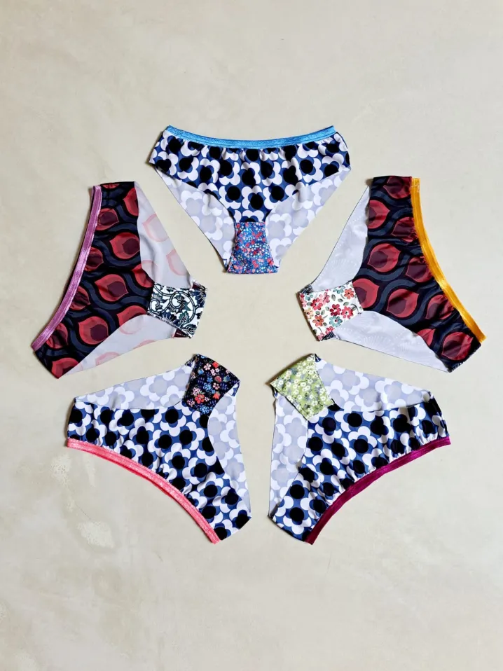 SLIP MARE "MIJORN" PATCHWORK ANNI 70