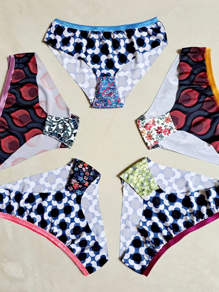 SLIP MARE "MIJORN" PATCHWORK ANNI 70