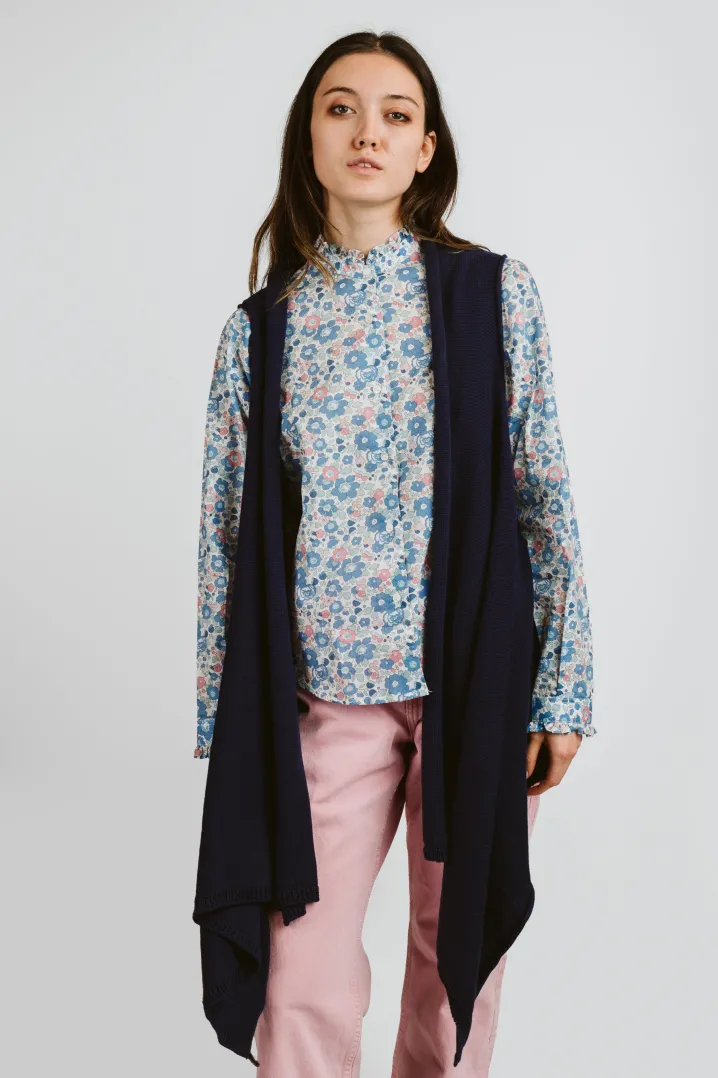 STOLA "LISETTA" BLU