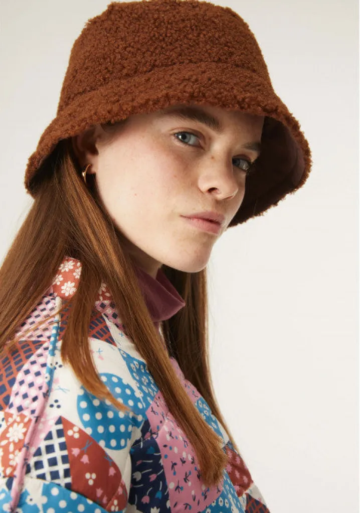 TEDDY BEAR HAT CIOCCOLATO