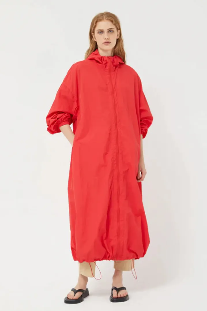 TRENCH TECNICO ROSSO