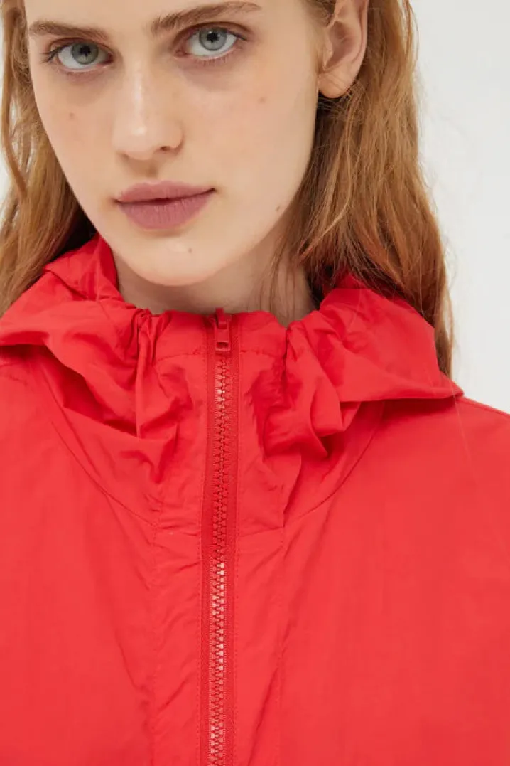 TRENCH TECNICO ROSSO