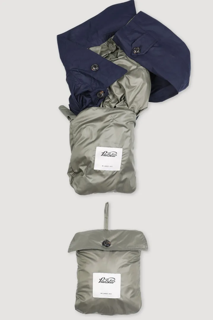 TRENCH VALSTAR POCKET NYLON NAVY