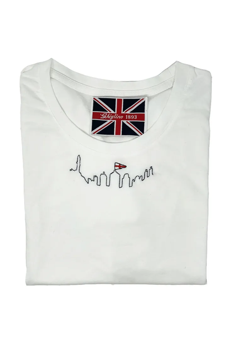 T-SHIRT GENOVA SKYLINE