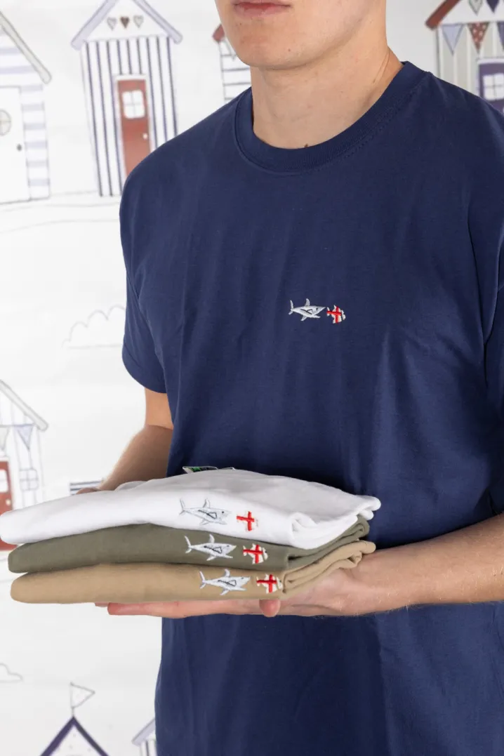 T-SHIRT SQUALO/PESCE GENOVA
