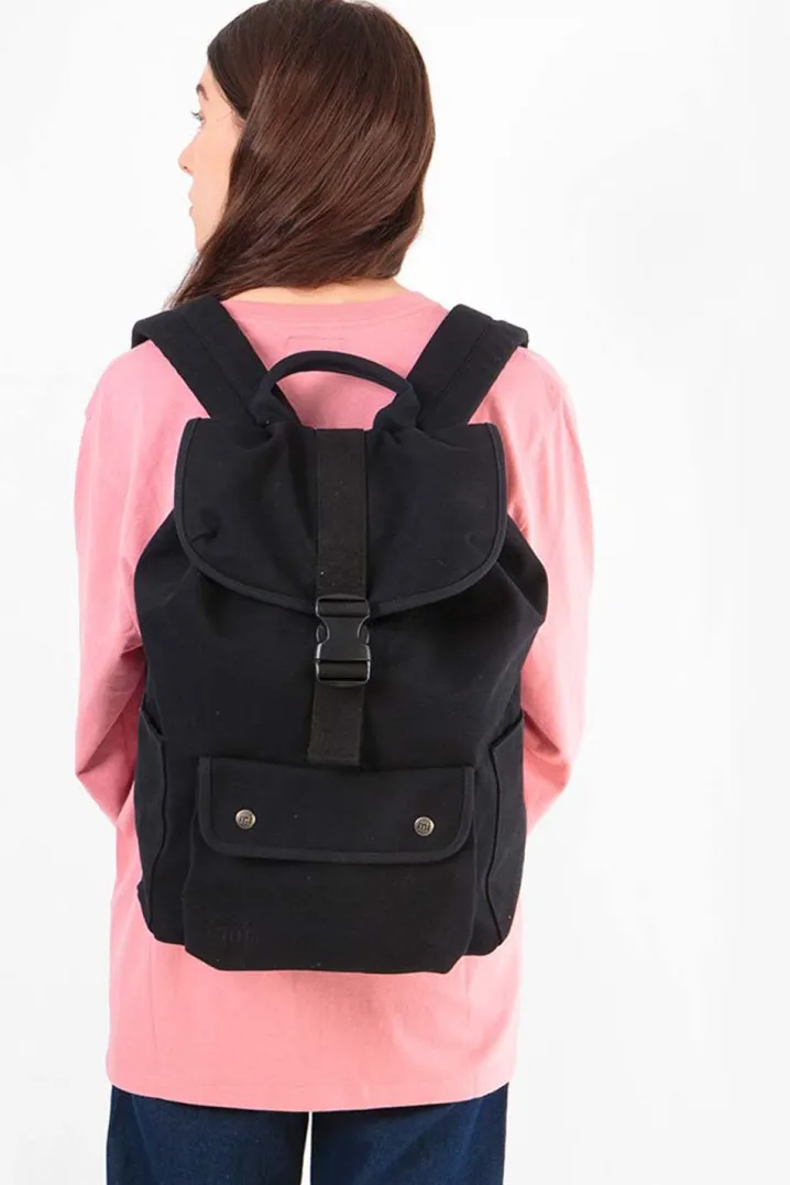 ZAINO TREK PACK CANVAS NERO